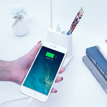 Charger l'image dans la galerie, 4-IN-1 USB Rechargeable LED Desk Lamp Touch Dimming Setting Table Lamp for Children Kids Reading Study Bedroom Living Room