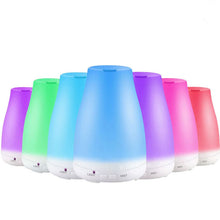 Charger l'image dans la galerie, Remote Control Aroma Diffuser Oil Diffuser 7 LED Cool Mist Humidifier 200ML