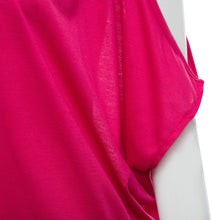 Charger l'image dans la galerie, Casual Round Collar Short Sleeve Off-the-shoulder Back Lace-up Hollow Out Loose T-shirt for Women
