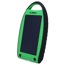 Charger l'image dans la galerie, YUNDU YD - T018 7000mAh Solar Power Bank Waterproof Shockproof Anti-dust Portable Charger Support 2.1A Fast Charging