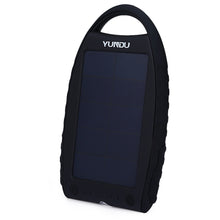 Charger l'image dans la galerie, YUNDU YD - T018 7000mAh Solar Power Bank Waterproof Shockproof Anti-dust Portable Charger Support 2.1A Fast Charging