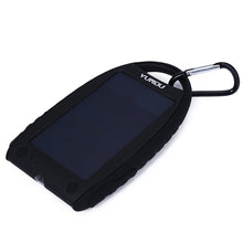 Charger l'image dans la galerie, YUNDU YD - T018 7000mAh Solar Power Bank Waterproof Shockproof Anti-dust Portable Charger Support 2.1A Fast Charging