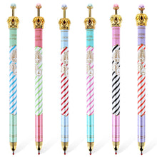 Charger l'image dans la galerie, 0.5MM Lovely Cute Adorable Crown Design Roller Gel Ink Pen for School Office Family
