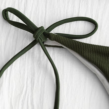 Charger l'image dans la galerie, Knot Tied Sides Ribbed Bikini