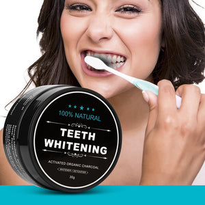 Natural Teeth Whitening Powder Smoke Coffee Tea Stain Remover Oral Hygiene Dental Care