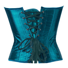 Charger l'image dans la galerie, Plus Size Peacock Feather Overbust Corset with Tutu Skirt