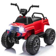 Charger l'image dans la galerie, 6V Kids Powered Electric ATV Quad Ride on Car with 2 Speeds, LED Lights, MP3