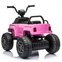 Charger l'image dans la galerie, 6V Kids Powered Electric ATV Quad Ride on Car with 2 Speeds, LED Lights, MP3