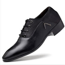 Charger l'image dans la galerie, 2019 Newest Men Dress Shoes Designer Business Office Lace-Up Loafers Casual Driving Shoes Men's Flat Party Leather Dance Shoes