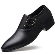 Charger l&#39;image dans la galerie, 2019 Newest Men Dress Shoes Designer Business Office Lace-Up Loafers Casual Driving Shoes Men&#39;s Flat Party Leather Dance Shoes