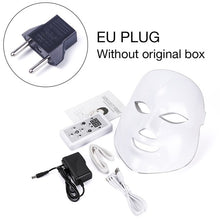 Charger l'image dans la galerie, Led Mask Photon Electric LED Facial Mask 7 Colors Led with Neck Skin Rejuvenation Anti Wrinkle Acne Photon Therapy Salon tool