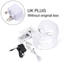 Charger l'image dans la galerie, Led Mask Photon Electric LED Facial Mask 7 Colors Led with Neck Skin Rejuvenation Anti Wrinkle Acne Photon Therapy Salon tool