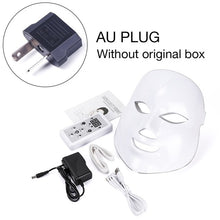 Charger l'image dans la galerie, Led Mask Photon Electric LED Facial Mask 7 Colors Led with Neck Skin Rejuvenation Anti Wrinkle Acne Photon Therapy Salon tool