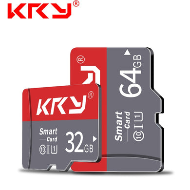 KRY Memory Card 32GB 16GB 8GB 128GB 64GB Microsd Card C10 Micro TF SD Card 8 16 32 64 128 GB Cartao De Memoria Carte Adapter