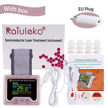 Charger l'image dans la galerie, Household 650nm Laser Physiotherapy Wrist Diode LLLT for Diabetes Hypertension Treatment Diabetic Watch Laser Sinusitis Therapy