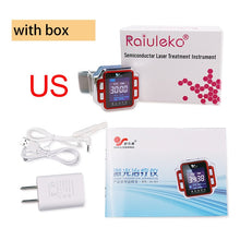 Charger l'image dans la galerie, Household 650nm Laser Physiotherapy Wrist Diode LLLT for Diabetes Hypertension Treatment Diabetic Watch Laser Sinusitis Therapy