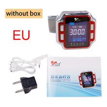 Charger l'image dans la galerie, Household 650nm Laser Physiotherapy Wrist Diode LLLT for Diabetes Hypertension Treatment Diabetic Watch Laser Sinusitis Therapy