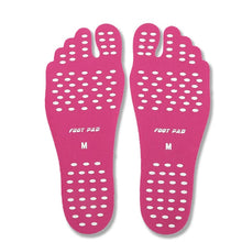 Charger l'image dans la galerie, Non-slip Seaside Beach Shoes equipped with anti-skid shoes Beach socks Pad Feet Sticker Insoles Flexible Beach Feet