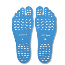 Charger l'image dans la galerie, Non-slip Seaside Beach Shoes equipped with anti-skid shoes Beach socks Pad Feet Sticker Insoles Flexible Beach Feet