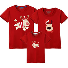 Charger l'image dans la galerie, Dad Mom Baby Christmas T-Shirt Clothing for Family Matching Outfits Clothes Mother Daughter Father Son Look Mommy and Me Shirt