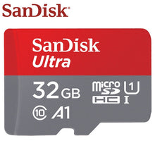 Charger l'image dans la galerie, 100% Original SanDisk Micro SD Card 64GB 100MB/s 16GB 32GB 128GB 256GB 200GB 400GB U1 Class 10 Memory Card microsd Flash TF Card