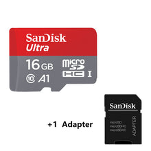 Charger l&#39;image dans la galerie, 100% Original SanDisk Micro SD Card 64GB 100MB/s 16GB 32GB 128GB 256GB 200GB 400GB U1 Class 10 Memory Card microsd Flash TF Card