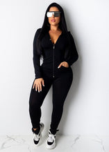 Charger l'image dans la galerie, Two Piece Set Tracksuit Women Festival Clothing Fall Winter Top+Pant Sweat Suits Neon 2 Piece Outfits Matching Sets Plus Size