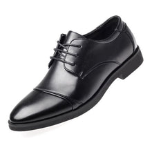Charger l'image dans la galerie, New Fashion Soft Leather Dress Shoes For Men Causal Flats Men's Oxford Shoes Low Top Oxfords Men Business Shoes Black