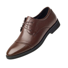 Charger l'image dans la galerie, New Fashion Soft Leather Dress Shoes For Men Causal Flats Men's Oxford Shoes Low Top Oxfords Men Business Shoes Black