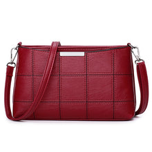 Charger l'image dans la galerie, Fashion Women clutch Messenger Bags Design Girls' Shoulder Bags Diagonal PU Leather Lady Handbags Vintage Small Messenger Bag