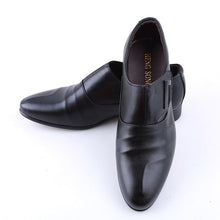 Charger l'image dans la galerie, New Men's Bussiness Formal Shoes Brand Single Buckle Slip On Black Brown Man Office Party Wedding Dress Shoes Big Size 48