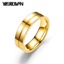 Charger l'image dans la galerie, New Titanium Romantic Couple Ring "His Queen"" Her King" DIY Engraved Alliance Engagement Wedding Rings For Men Women Jewelry