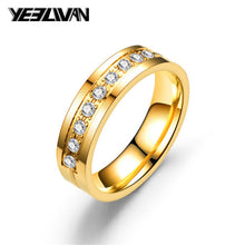 Charger l'image dans la galerie, New Titanium Romantic Couple Ring "His Queen"" Her King" DIY Engraved Alliance Engagement Wedding Rings For Men Women Jewelry