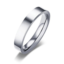 Charger l'image dans la galerie, Vnox Never Fade Stainless Steel Temperament Engagement Bands For Couples Anti Allergy Women Mens Rings Lovers Alliance