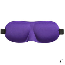 Charger l'image dans la galerie, 1Pcs 3D Sleep Mask Natural Sleeping Eye Mask Eyeshade Cover Shade Eye Patch Women Men Soft Portable Blindfold Travel Eyepatch